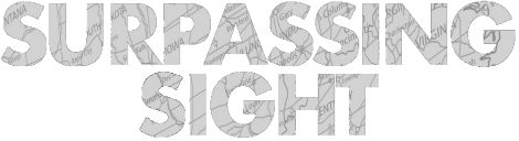 Black and white logo for the Surpassing Sight movie.